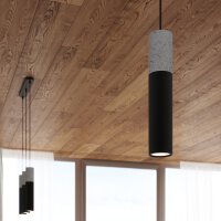 Pendelleuchte BORGIO 1 schwarz