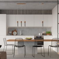 Pendelleuchte ZANE 1 grau