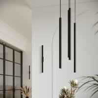 Pendelleuchte PASTELO 2 schwarz