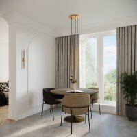 Pendelleuchte PASTELO 2 Gold