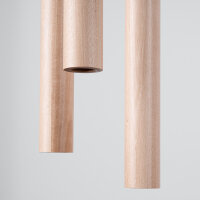 Pendelleuchte PASTELO 3P Holz