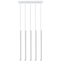 Pendelleuchte PASTELO 5 weiß