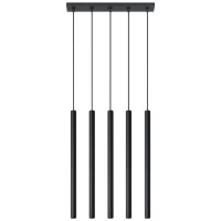 Pendelleuchte PASTELO 5 schwarz