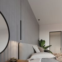 Pendelleuchte PASTELO 5 schwarz