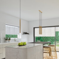 Pendelleuchte PASTELO 5L Gold