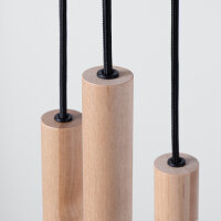 Pendelleuchte PASTELO 5P Holz