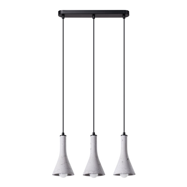 Pendelleuchte REA 3L Beton