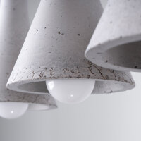 Pendelleuchte REA 3L Beton