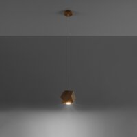 Pendelleuchte WOODY Naturholz