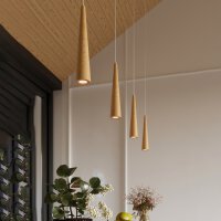 Pendelleuchte SULA 1 Naturholz