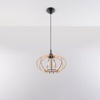 Pendelleuchte MANDELINO Naturholz