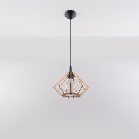 Pendelleuchte POMPELMO Naturholz