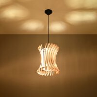 Pendelleuchte ORIANA Holz