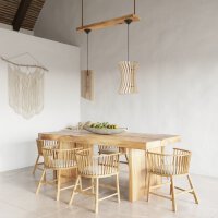 Pendelleuchte ORIANA Holz
