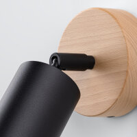 Wandleuchte VERDO schwarz