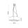 Kronleuchter SATURNO SLIM 50