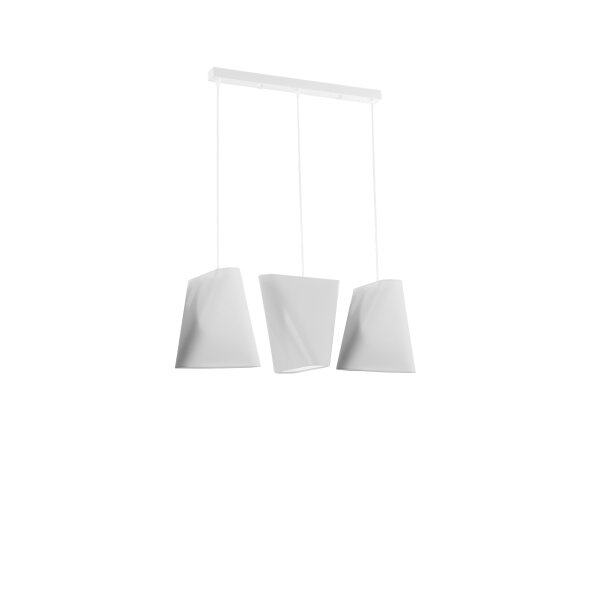 Kronleuchter BLUM 3 weiß