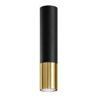 Deckenleuchte LOOPEZ schwarz/golden