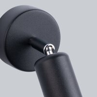 Wandleuchte FORNES 1 schwarz