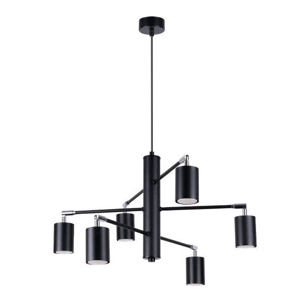 Kronleuchter LEMMI 6 schwarz
