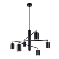 Kronleuchter LEMMI 6 schwarz