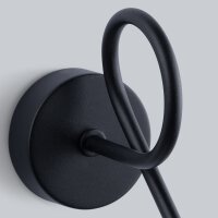 Wandleuchte ARTEMIS 1S schwarz