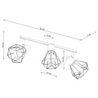 Deckenleuchte ARTEMIS 3