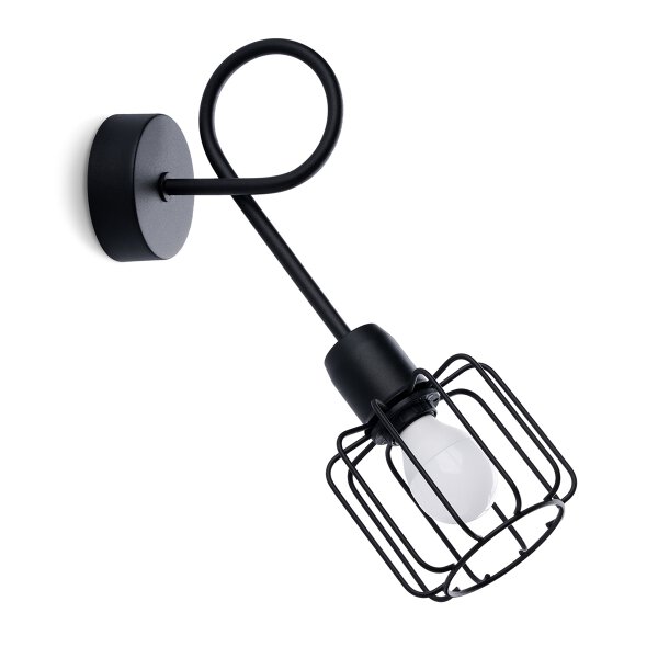 Wandleuchte BELUCI 1S schwarz