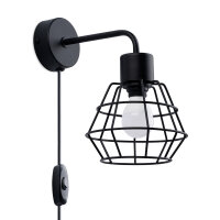 Wandleuchte SUBA schwarz