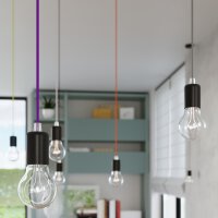 Pendelleuchte EDISON schwarz