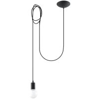Pendelleuchte EDISON 1 schwarz