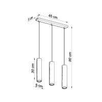 Pendelleuchte LAGOS 3L