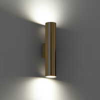 Wandleuchte LAGOS 2 poliertes Gold