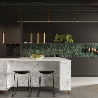 Wandleuchte LAGOS 2 poliertes Gold