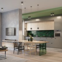 Pendelleuchte ORBIS 1 grau