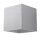 Wandleuchte QUAD 1 grau