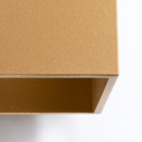 Wandleuchte QUAD 1 Gold