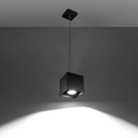 Pendelleuchte QUAD 1 schwarz