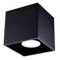 Deckenleuchte QUAD 1 schwarz